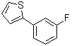 2-(3-Fluorophenyl)thiophene molecular structure (CAS 58861-49-7)