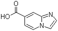 结构式 CAS# 588720-29-0, 咪唑并[1,5-a]吡啶-7-羧酸