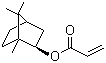 structure of CAS# 5888-33-5, Isobornyl acrylate;Acrylic acid isobornyl ester; (1,7,7-Trimethyltricyclo[2.2.1]hepten-2-yl)-2-propenoate