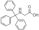structure of CAS# 5893-05-0, N-Tritylglycine;N-(Triphenylmethyl)glycine; NSC 66471; Tritylglycine