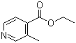 3-Methyl-4-pyridinecarboxylic acid ethyl ester molecular structure (CAS 58997-11-8)
