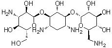 Kanamycin molecular structure (CAS 59-01-8)