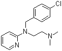 Chloropyramine molecular structure (CAS 59-32-5)