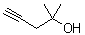 2-Methyl-4-pentyne-2-ol molecular structure (CAS 590-37-4)