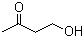 结构式 CAS# 590-90-9, 4-羟基-2-丁酮