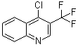 结构式 CAS# 590371-93-0, 4-氯-3-(三氟甲基)喹啉
