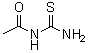 structure of CAS# 591-08-2, N-Acetylthiourea;N-(Aminothioxomethyl)acetamide; 1-Acetyl-2-thiourea; 1-Acetylthiourea; Acetothiourea; Acetylthiocarbamide; Acetylthiourea; N-Acetyl-2-thiourea; N-Acetylthiocarbamide; N-Acetylthiourea; NSC 7597