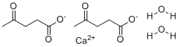 Calcium levulinate dihydrate molecular structure (CAS 591-64-0)