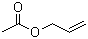 structure of CAS# 591-87-7, Allyl acetate;3-Acetoxypropene; 2-Propenyl ethanoate