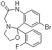Haloxazolam molecular structure (CAS 59128-97-1)