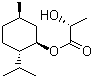 (-)-Menthyl lactate molecular structure (CAS 59259-38-0)