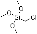 Chloromethyltrimethoxysilane molecular structure (CAS 5926-26-1)