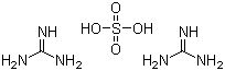 Guanidine sulfate molecular structure (CAS 594-14-9)