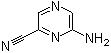 结构式 CAS# 59489-39-3, 2-氨基-6-吡嗪甲腈