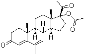 Megestrol acetate  molecular structure (CAS 595-33-5)