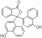1-萘酚酞分子结构 (CAS 596-01-0)