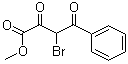 结构式 CAS# 59609-59-5, 3-溴-2,4-二氧代苯丁酸甲酯