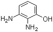 结构式 CAS# 59649-56-8, 2,3-二氨基苯酚