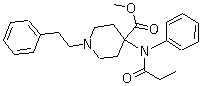 Carfentanil molecular structure (CAS 59708-52-0)