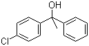 1-(4-Chlorophenyl)-1-phenylethanol molecular structure (CAS 59767-24-7)
