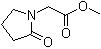 结构式 CAS# 59776-88-4, 2-氧代吡咯烷-1-乙酸甲酯