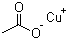 结构式 CAS# 598-54-9, 醋酸亚铜