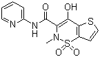 Tenoxicam molecular structure (CAS 59804-37-4)
