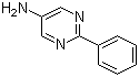 结构式 CAS# 59808-52-5, 2-苯基嘧啶-5-胺