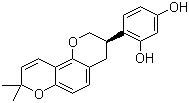 结构式 CAS# 59870-68-7, 光甘草定; 甘草黄酮