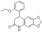 8-(2-Ethoxyphenyl)-7,8-dihydro-1,3-dioxolo[4,5-g]quinolin-6(5H)-one molecular structure (CAS 599151-35-6)