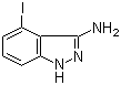 4-Iodo-1H-indazol-3-amine molecular structure (CAS 599191-73-8)