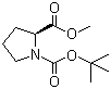 Boc-L-Proline-methyl ester molecular structure (CAS 59936-29-7)