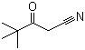 Pivaloylacetonitrile molecular structure (CAS 59997-51-2)