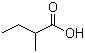 DL-2-甲基丁酸分子结构 (CAS 600-07-7)