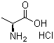 L-Alanine hydrochloride molecular structure (CAS 6003-05-0)