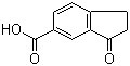1-Indanone-6-carboxylic acid molecular structure (CAS 60031-08-5)