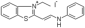 2-(2-Anilinovinyl)-3-ethylbenzothiazolium iodide molecular structure (CAS 60126-86-5)