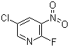 5-Chloro-2-fluoro-3-nitropyridine molecular structure (CAS 60186-16-5)