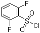 structure of CAS# 60230-36-6, 2,6-Difluorobenzenesulfonyl chloride;,6-Difluorobenzene-1-sulfonyl chloride