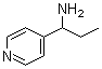structure of CAS# 60289-68-1, alpha-Ethyl-4-pyridinemethanamine;1-(4-Pyridyl)-n-propylamine; 1-Pyridin-4-ylpropylamine; 4-(1-Aminopropyl)pyridine