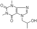 Proxyphylline molecular structure (CAS 603-00-9)