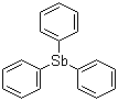 结构式 CAS# 603-36-1, 三苯基锑; 三苯锑