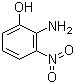 2-氨基-3-硝基苯酚分子结构 (CAS 603-85-0)