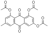 Triacetylemodin molecular structure (CAS 6030-60-0)