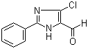 5-Chloro-2-phenyl-3H-imidazole-4-carbaldehyde molecular structure (CAS 60367-52-4)