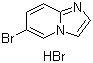 结构式 CAS# 604009-01-0, 6-溴咪唑并[1,2-a]吡啶氢溴酸盐