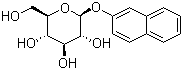 2-Naphthyl beta-D-glucopyranoside molecular structure (CAS 6044-30-0)