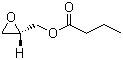 structure of CAS# 60456-26-0, (R)-Glycidyl butyrate;Oxiran-2-ylmethyl butyrate