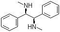 (1R,2R)-N,N'-Dimethyl-1,2-diphenyl-1,2-ethylenediamine molecular structure (CAS 60508-97-6)