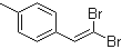 结构式 CAS# 60512-56-3, 1-(2,2-二溴乙烯基)-4-甲基苯
